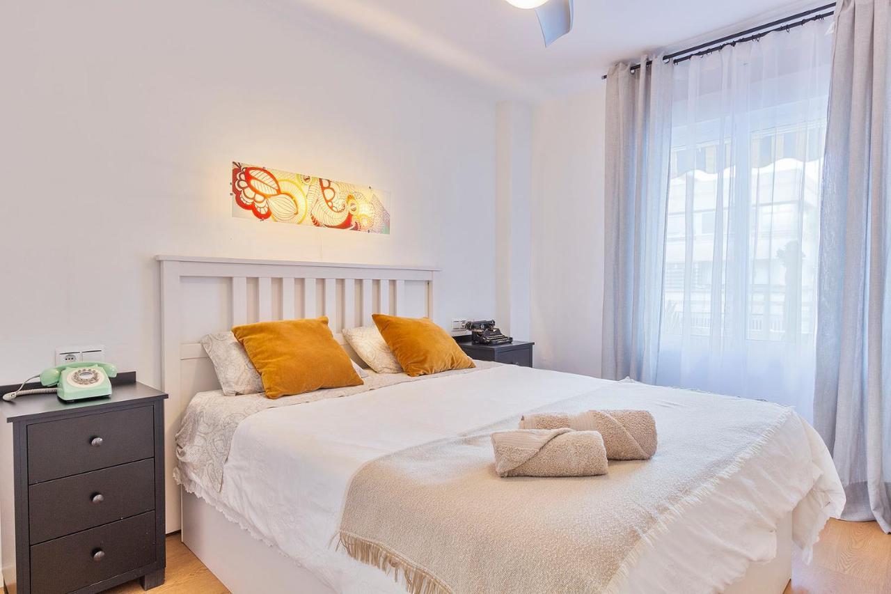 Precioso Apartamento A 5 Minutos Andando De La Playa Málaga Eksteriør billede