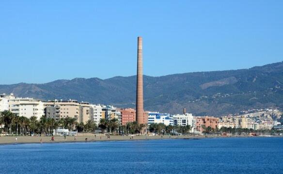 Precioso Apartamento A 5 Minutos Andando De La Playa Málaga Eksteriør billede